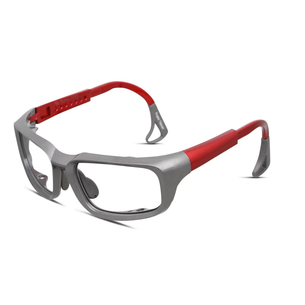 PENTAX ZT100 EN166-F GREY RED AUTHENTIC SAFETY EYEGLASSES FRAMES 53-15-125MM-150